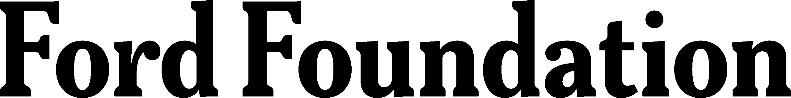 Ford Foundation Logo